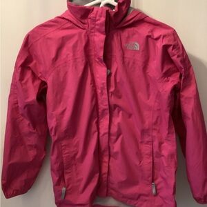 The North Face Kids HYVENT Pink Raincoat
 (xl kids)